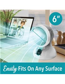 6IN 3SPD RMT OSC DSK FAN