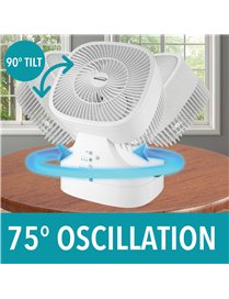 8IN 3SPD RMT OSC DSK FAN