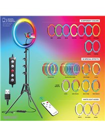 16IN RGB RING LIGHT KIT