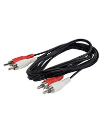 CABLE DUAL RCA 6'