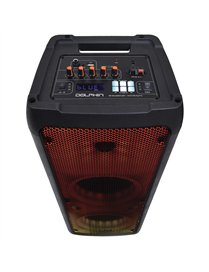 8IN DUAL PRT SPKR W/FR LT