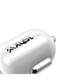 2.4AMP USB CR CHRGR WHT
