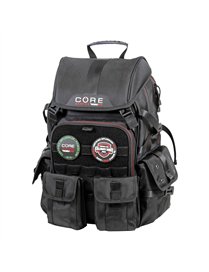 17IN CORE GAM BCKPK BK/RD