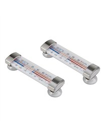 2PK FRIDGE/FREEZER THERMS