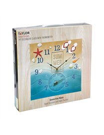 SUMMERTIME CLOCK/THERM
