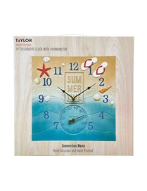 SUMMERTIME CLOCK/THERM