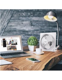 9IN BOX FAN WHT