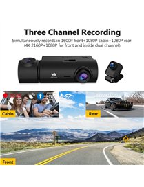 3CH 4K DSH CAM FRONT/REAR