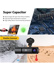 3CH 4K DSH CAM FRONT/REAR