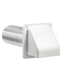 4IN PREF HD W/TL PIPE WHT