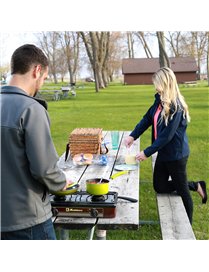 2BURNER OUTDOOR STOVE