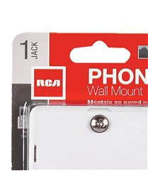 WALL PHONE MOUNT WHT