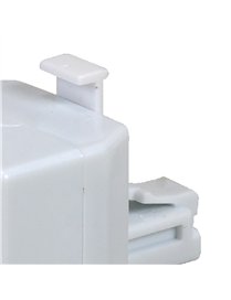 DUPLEX MOD JACK WHT