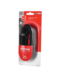 25FT PHN COIL CORD TP BK