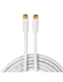 6FT RG6 CABLE WHT