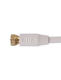 50FT RG6 COAX CABLE WHT
