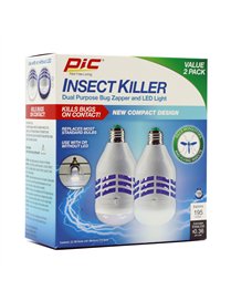 INSECT KILLER LED 2PK