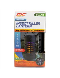 SOLAR BUG ZAPPER LANTERN
