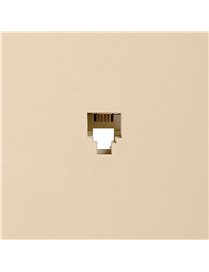 IVORY PHONE WALL PLATE