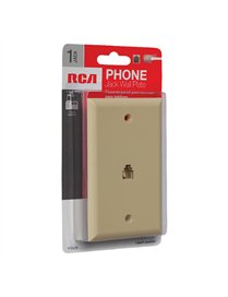 IVORY PHONE WALL PLATE