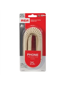 25FT PHONE COIL CORD IVR