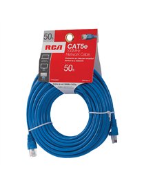 50FT CAT5E CABLE BLU