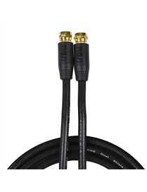 3FT RG6 CABLE BLK