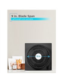 9IN BOX FAN BLK