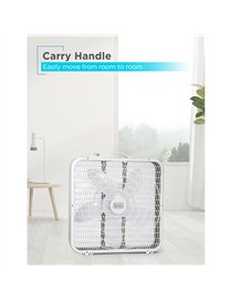20IN BOX FAN W/CRRY HNDL