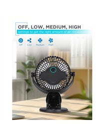 2PK 4IN CONV COOLING FAN