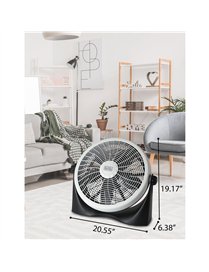 ADJ TILT FLOOR FAN