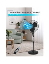 18IN STAND FAN BLK