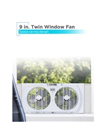 9IN DUAL WINDOW FAN
