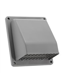 6" PLASTIC WALL CAP