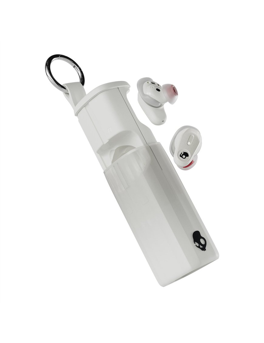 SkullcandyÂ® MethodÂ® 360 ANC BluetoothÂ® Earbuds with Sound by BoseÂ® and Microphone, True Wireless with Charging Case (Bone)
