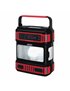 JENSENÂ® Portable BluetoothÂ® AM/FM/NOAAÂ® Weather Band Lantern Radio with 4-Way Power, Black and Red, JEP-950