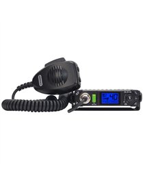 PRESIDENT BILL III FCC 40-Channel 12-Volt AM/FM Weatherband Ultracompact CB Radio with P-Channels and NRC, TXUS201-1