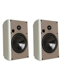 Proficient AudioÂ® AW525 125-Watt 5-1/4-In. Indoor/Outdoor Speaker Set (White)